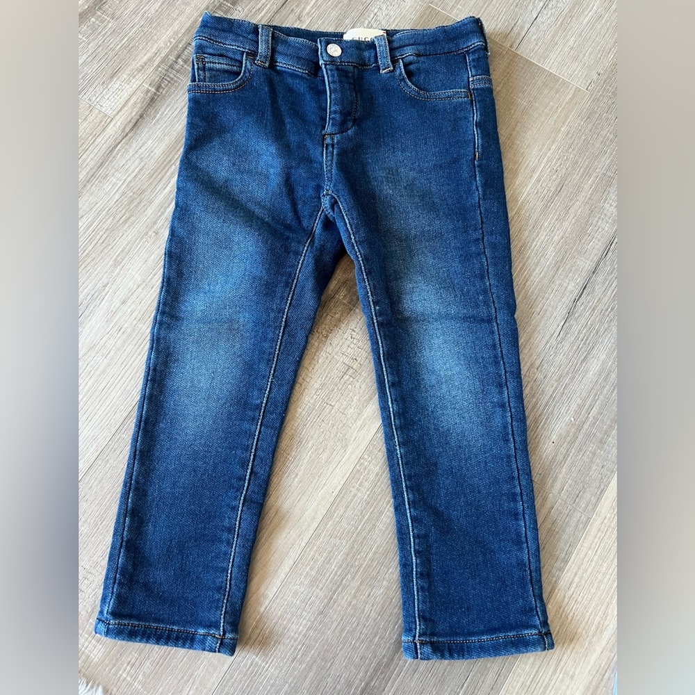 Gucci skinny fit stretchy jeans kids 2-3 years 36m